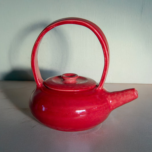 Red Tea Pot