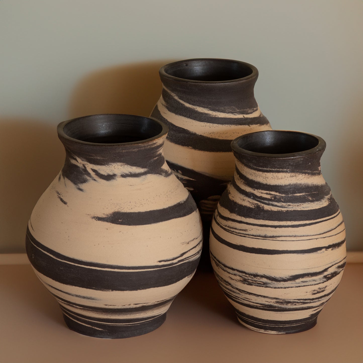 Marbled Vases