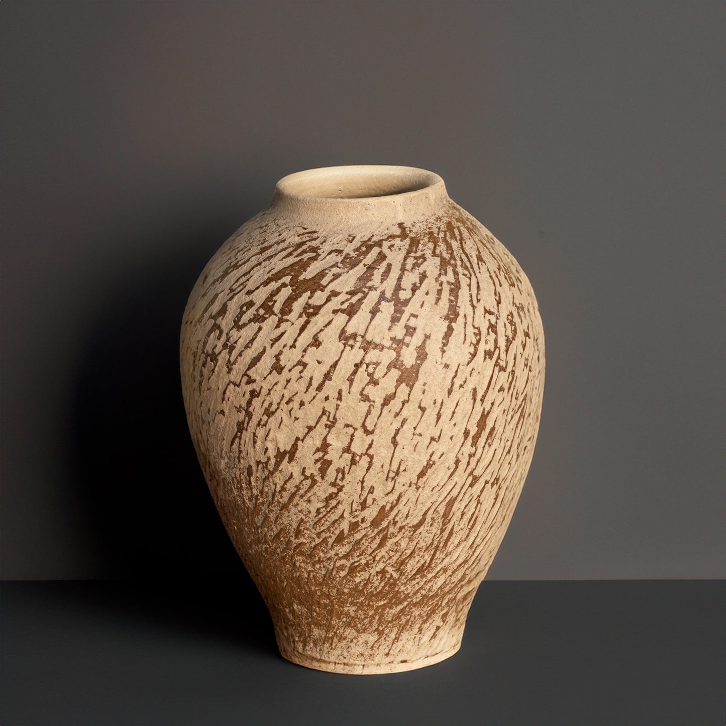 Scraffito Vase