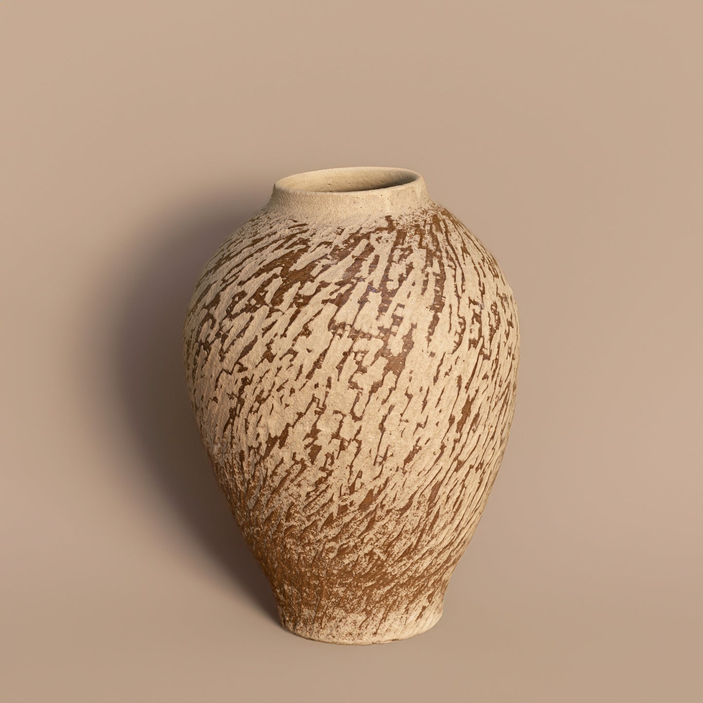 Scraffito Vase